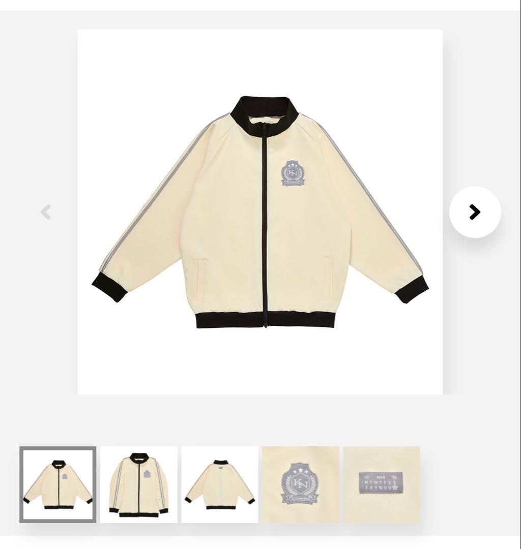 FIFTEEN LOVE ジップジャケット ホワイト KENTY size