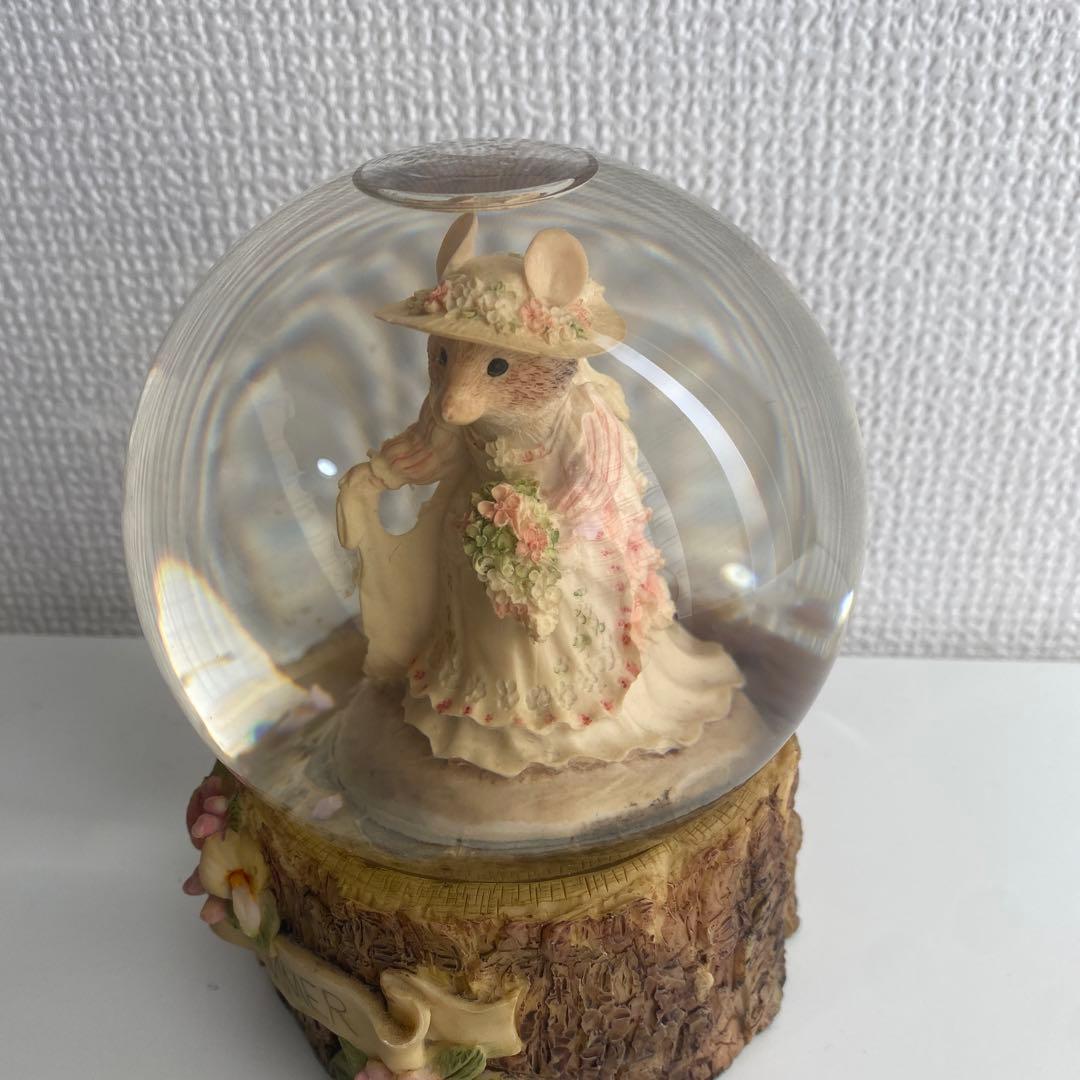 1989 エネスコ　ブランブリーヘッジ スノードーム　スノーグローブ　オータム