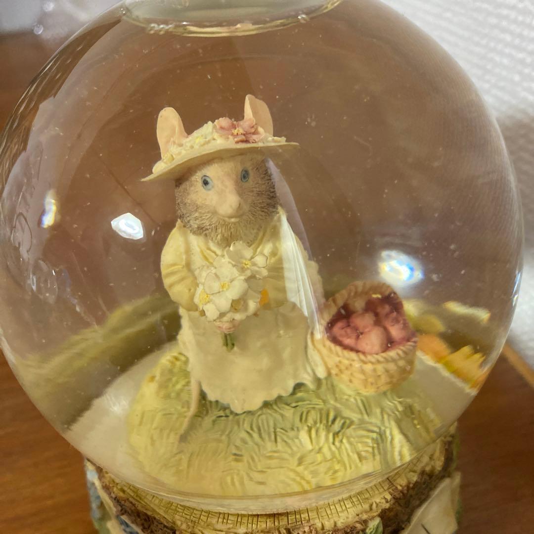 1989 エネスコ　ブランブリーヘッジ スノードーム　スノーグローブ　オータム