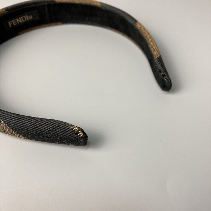 FENDI フェンディ カチューシャ ペカン柄 ヘアアクセサリー