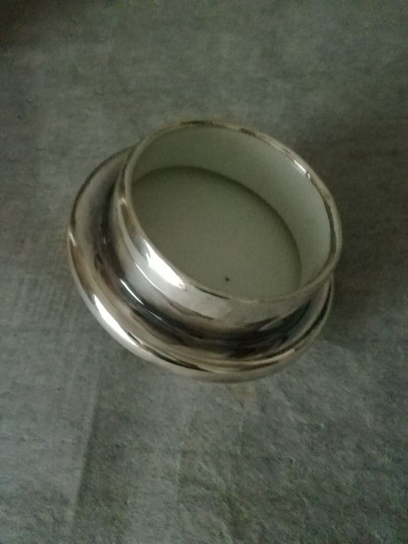 逸品　純銀巻ティーポット花図紋ラージポット　アールデコ　フリードリヒヴィルヘルム