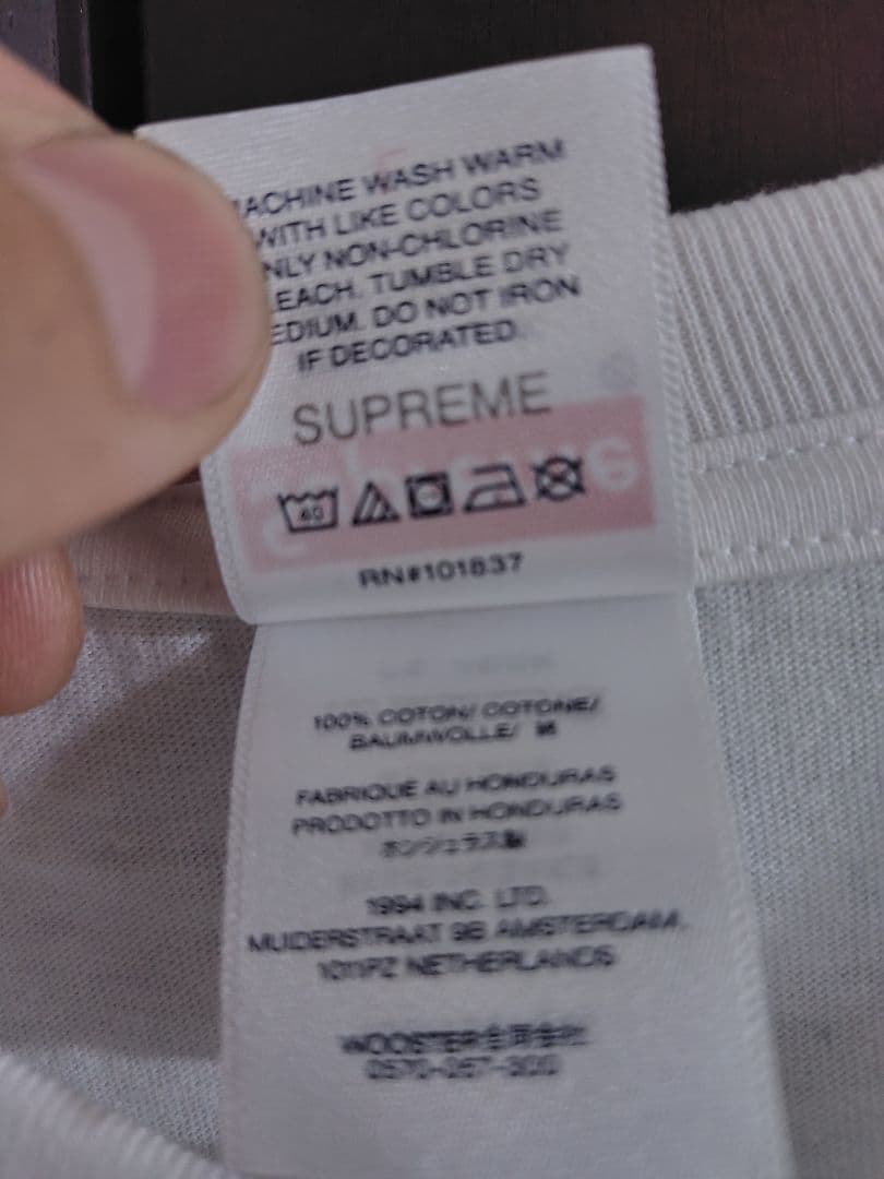 SUPREME Devotion Tシャツ ホワイト 木村拓哉 美品