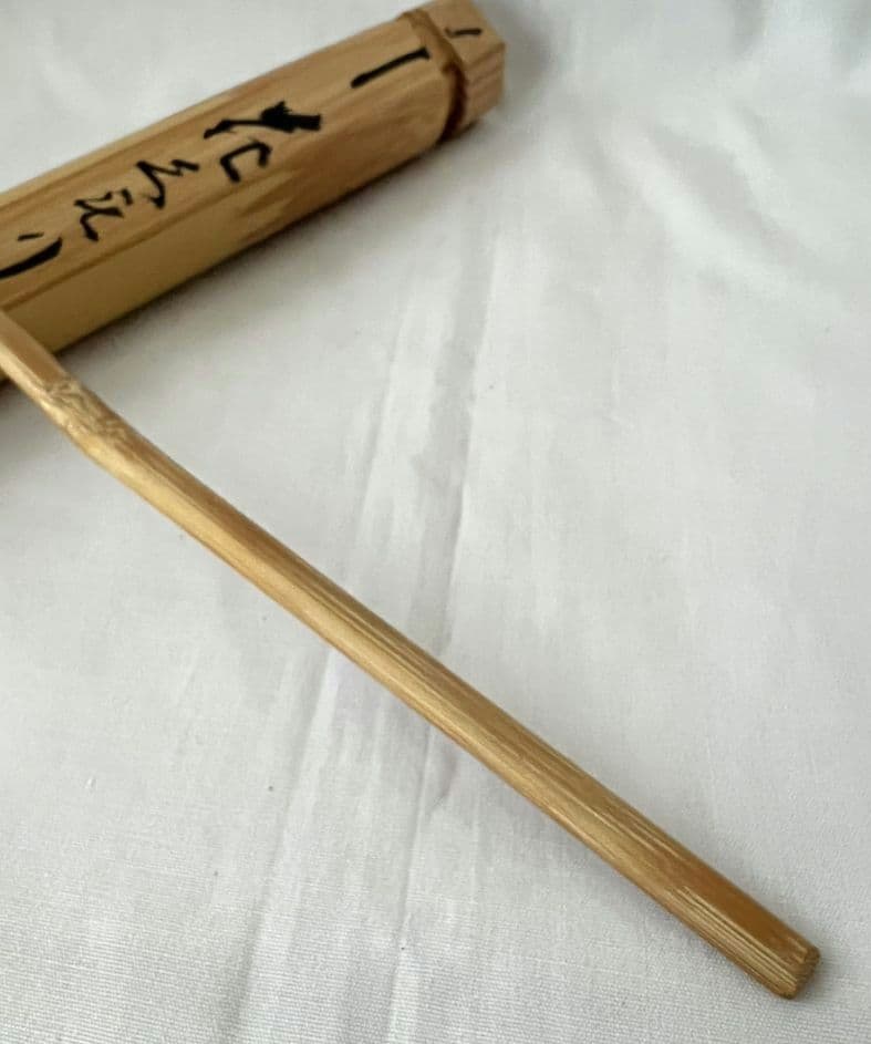 茶杓 2本セット 銘『花曇り』銘『深山路』 大徳寺 龍源院 細合喝堂和尚 茶道具