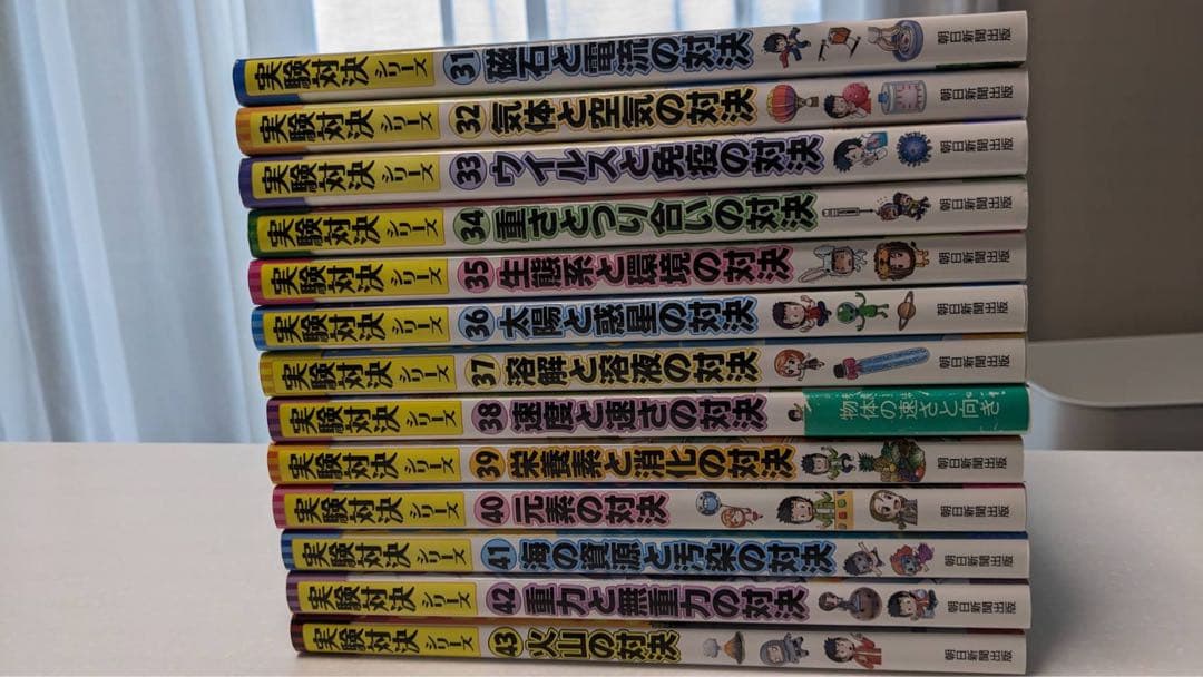 学校勝ちぬき戦 実験対決　31〜43巻の計13冊