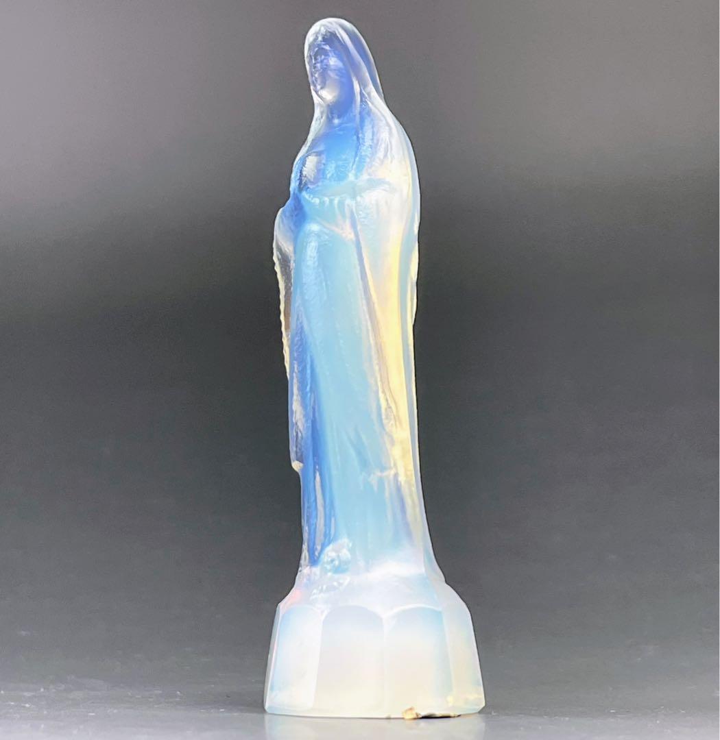 【美品】Sabino サビノ オパールセント 聖母 マリア像 ぺーパーウェイト