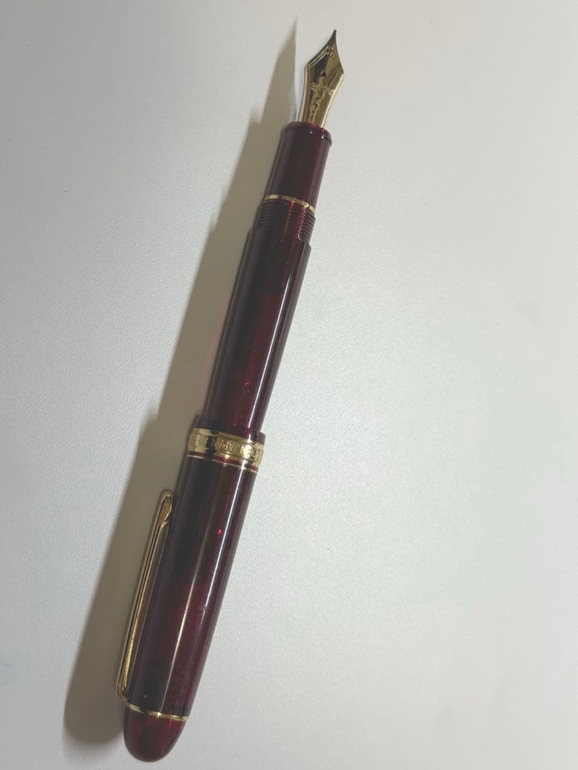 プラチナ万年筆 #3776 センチュリー PNB-15000 ブルゴーニュ 中字
