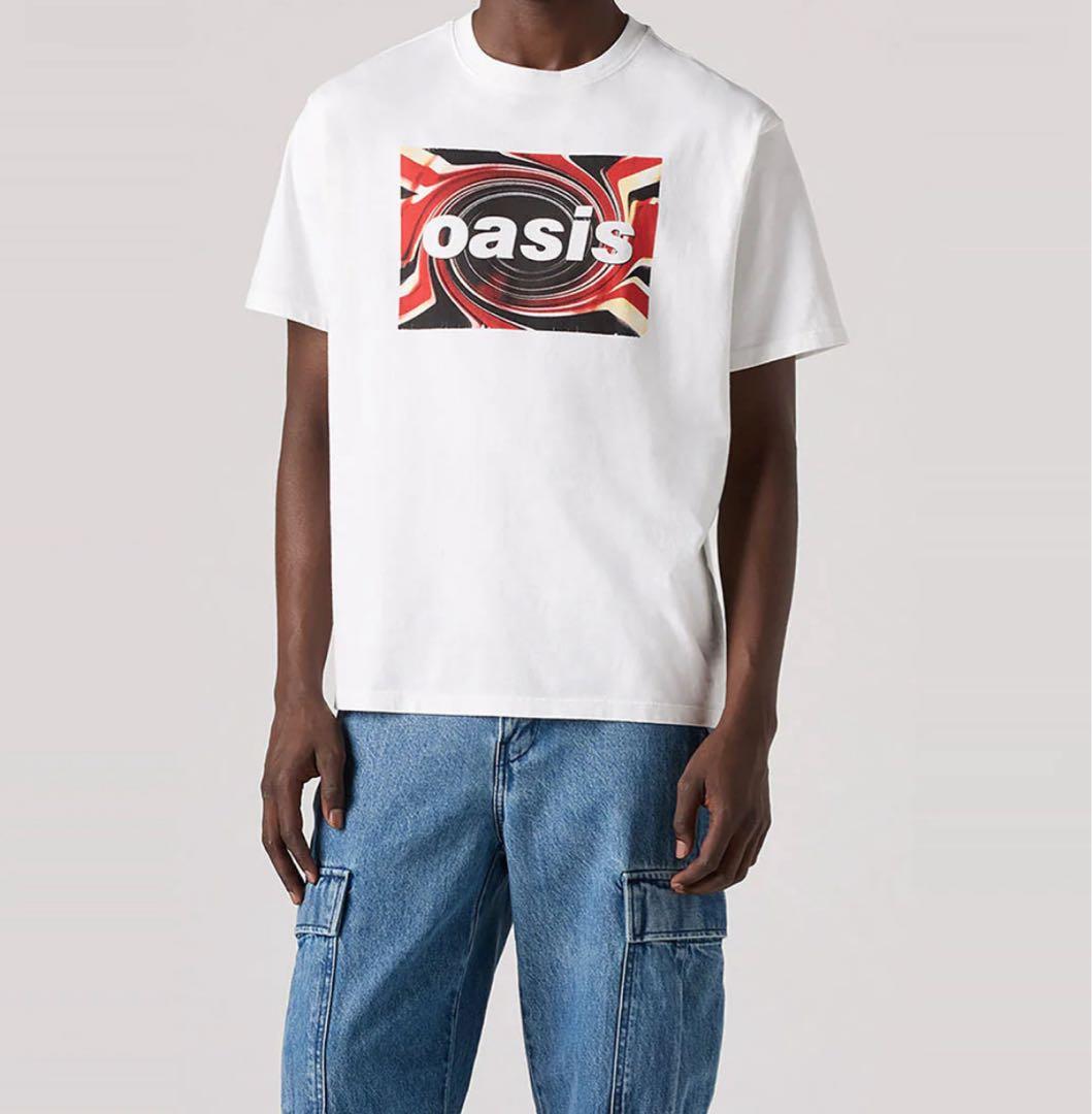 LEVI'S® x OASIS UNION JACK Tシャツ M ホワイト