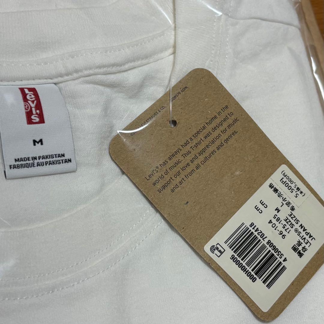 LEVI'S® x OASIS UNION JACK Tシャツ M ホワイト