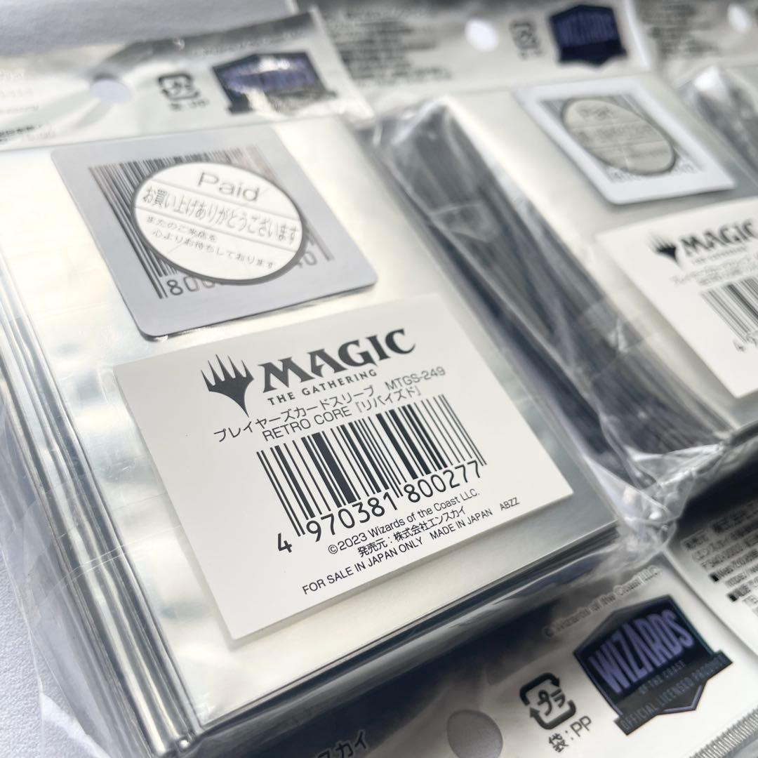 【未開封】MTG カード スリーブ RETRO CORE リバイズド まとめ売り