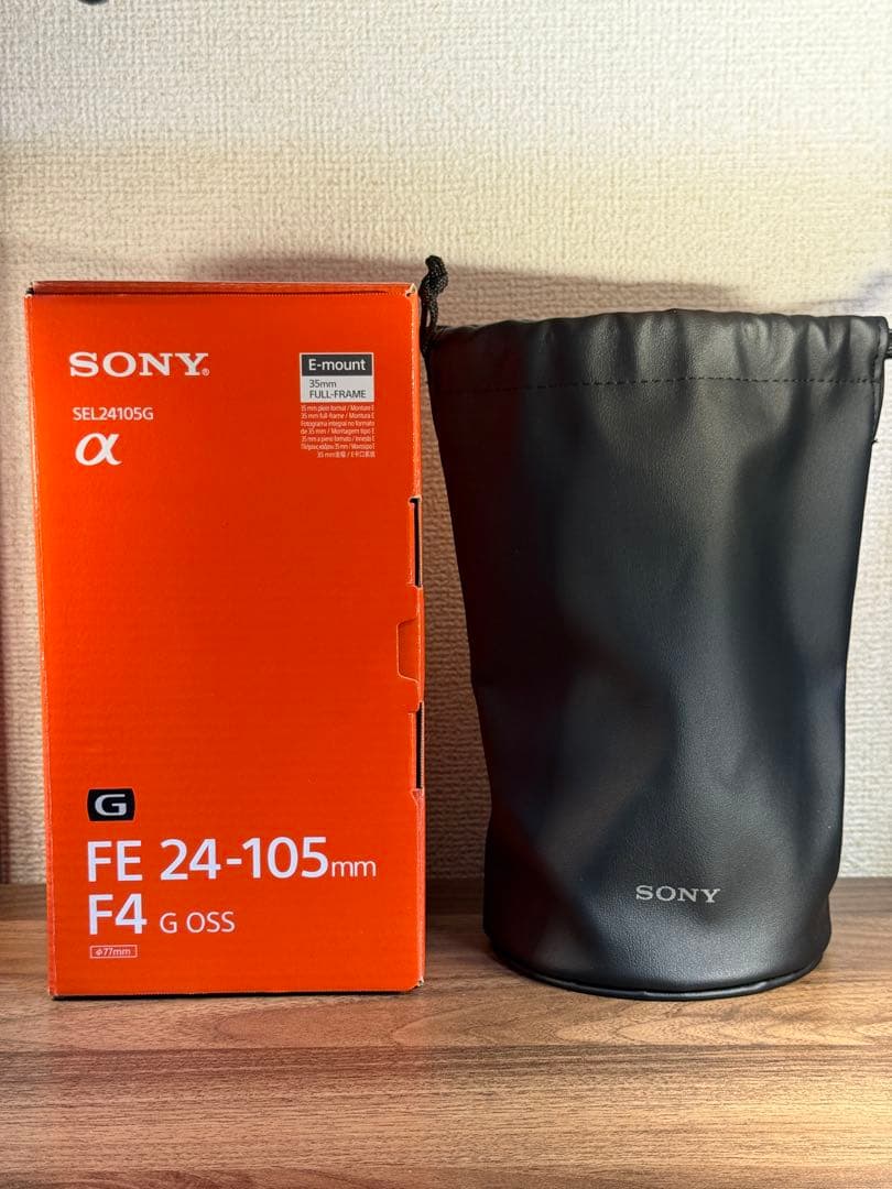 美品　Sony FE 24-105mm F4 G OSS ズームレンズ