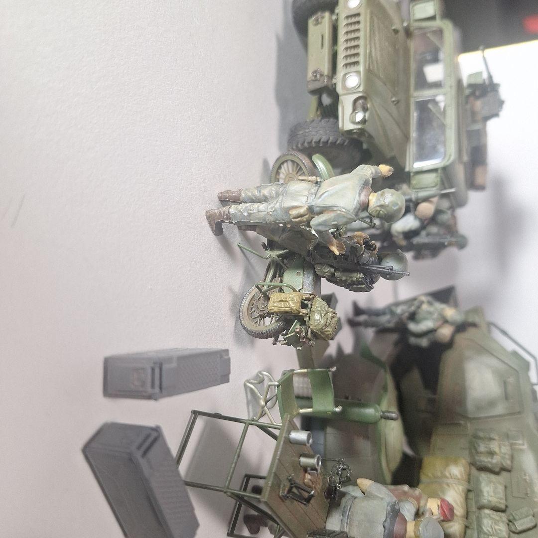 1/35ハードグラフ　タミヤ1/35車両　連邦軍風　歩兵セット