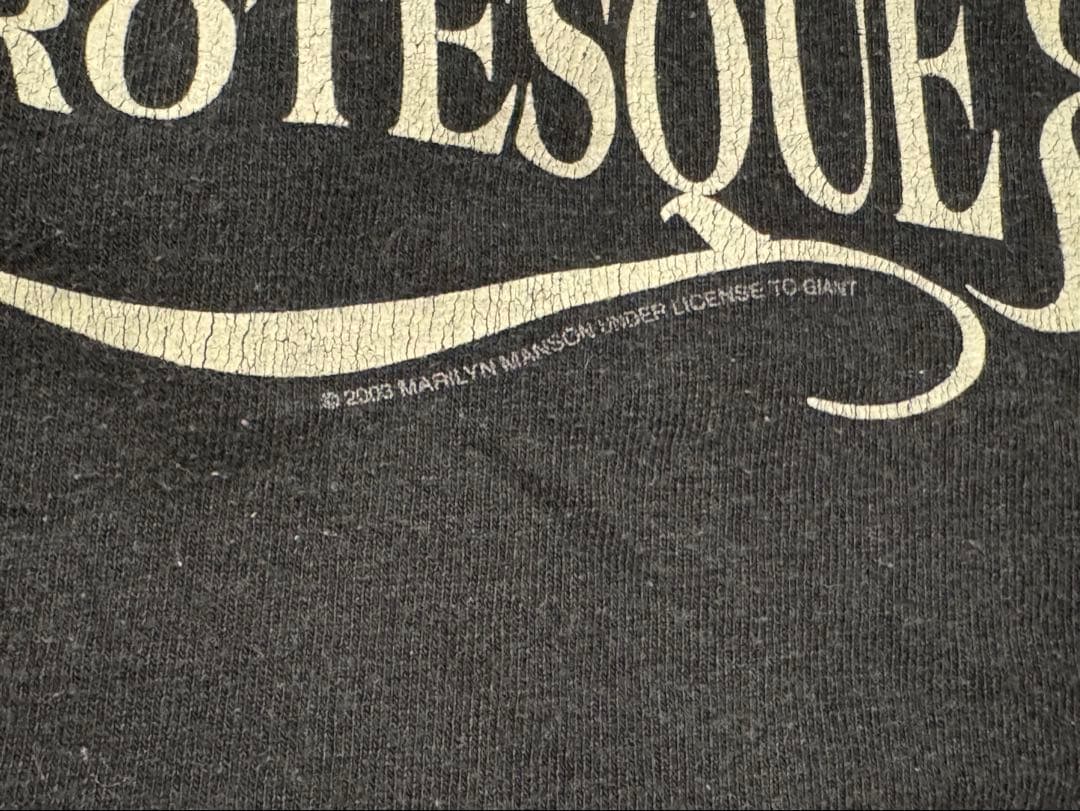 花*様 03‘Marilyn Manson Tシャツ