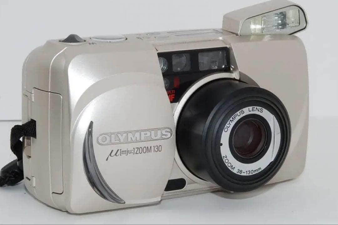 【美品】OLYMPUS μ[mju] ミュー　 ZOOM 130 完動品