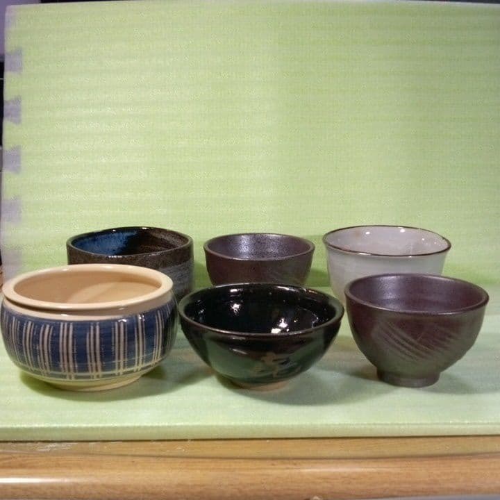 茶道具　茶碗　茶道　茶道道具　古民具　アンティーク　６個セット　おまとめ　お得
