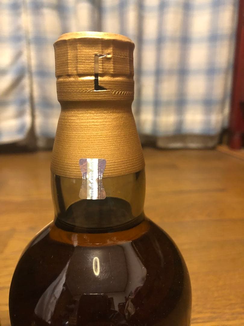 山崎1 シングルモルト12年100周年記念ラベル