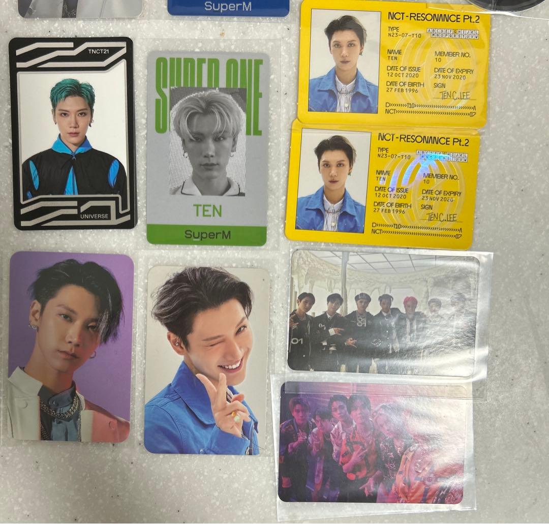 WayV SuperM テン　トレカ　まとめ売り