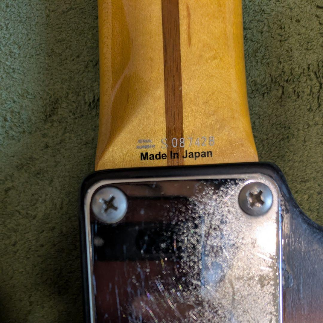 フェンダージャパン　フジゲン製　レリック加工　ダンカンピックアップssl