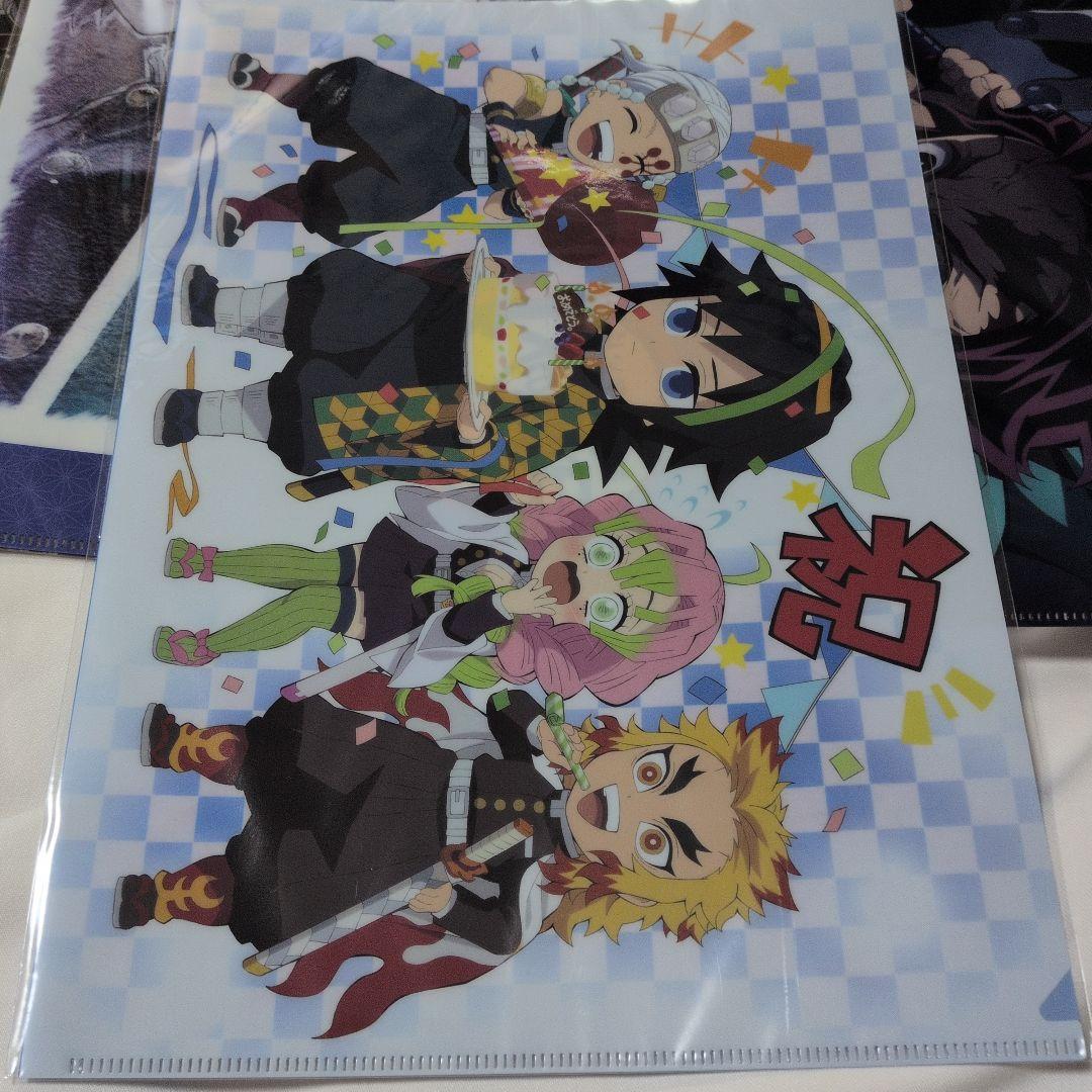 鬼滅の刃 クリアファイル 全集中展 誕生祭 ハロウィン 冨岡義勇 不死川実弥
