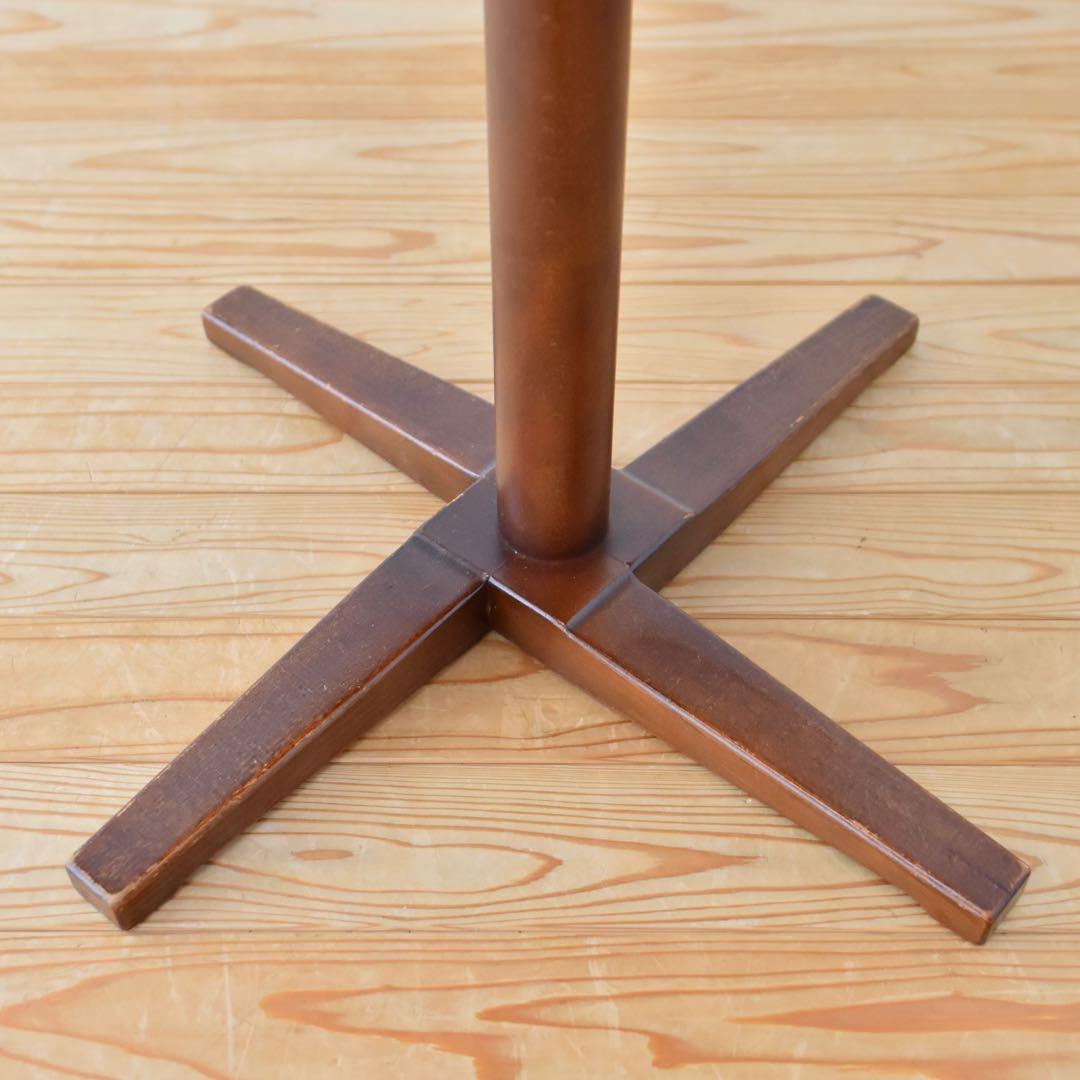 秋田木工　テーブル　丸　橅　曲木　カフェテーブル