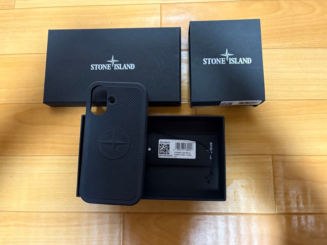 STONE  ブラック iPhone16 ケース