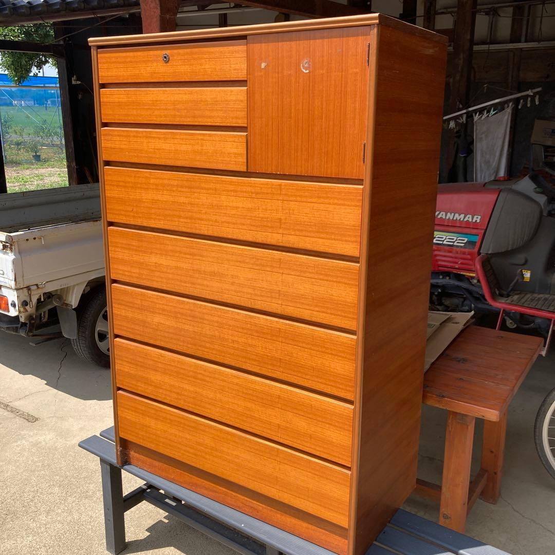 昭和レトロ　タンス　箪笥　’70年代　チェスト