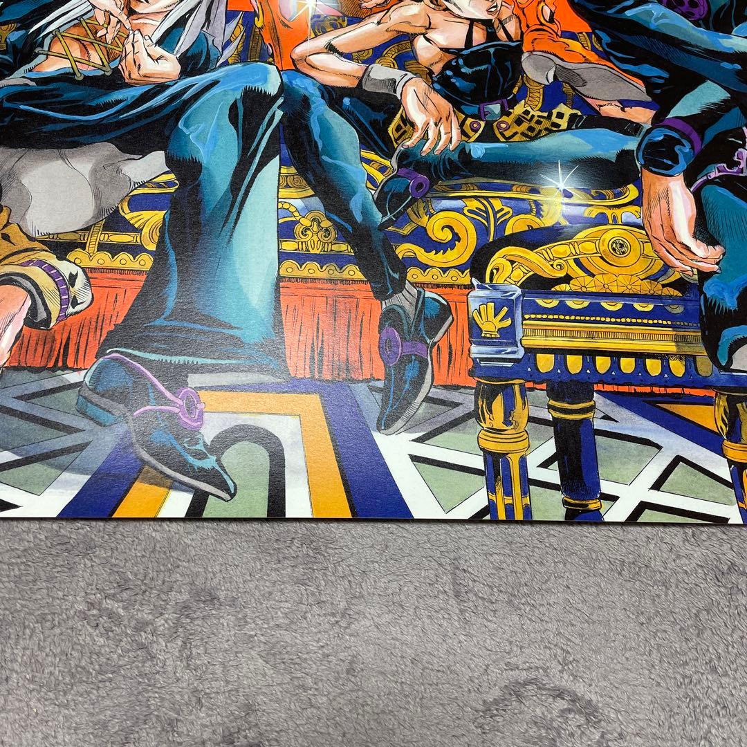 ジョジョ展　5部ポスター　B2 未使用品　匿名配送