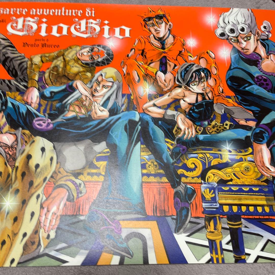 ジョジョ展　5部ポスター　B2 未使用品　匿名配送
