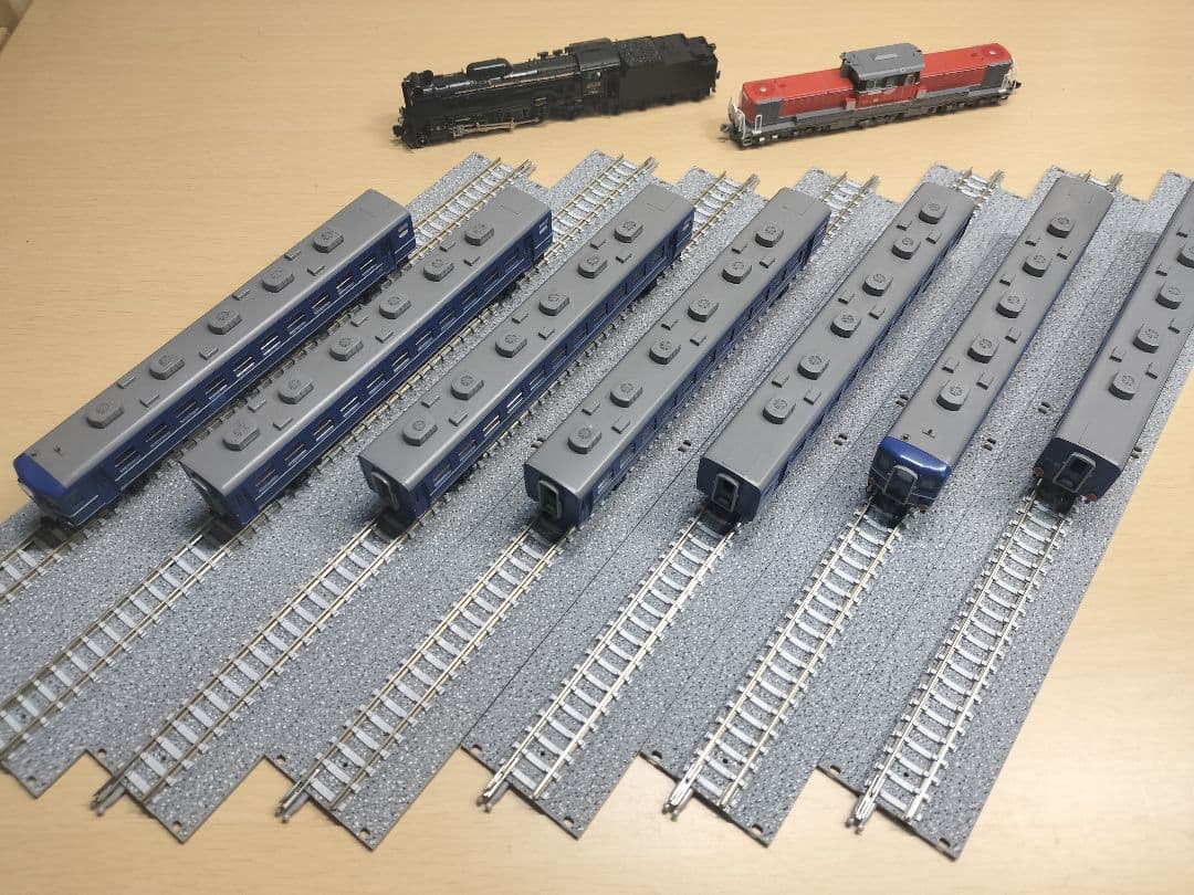 D51　498号機　DD51 12系客車　EF210