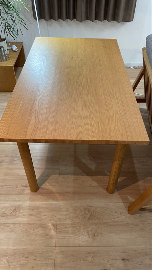 無印良品　ダイニングテーブル　140×80