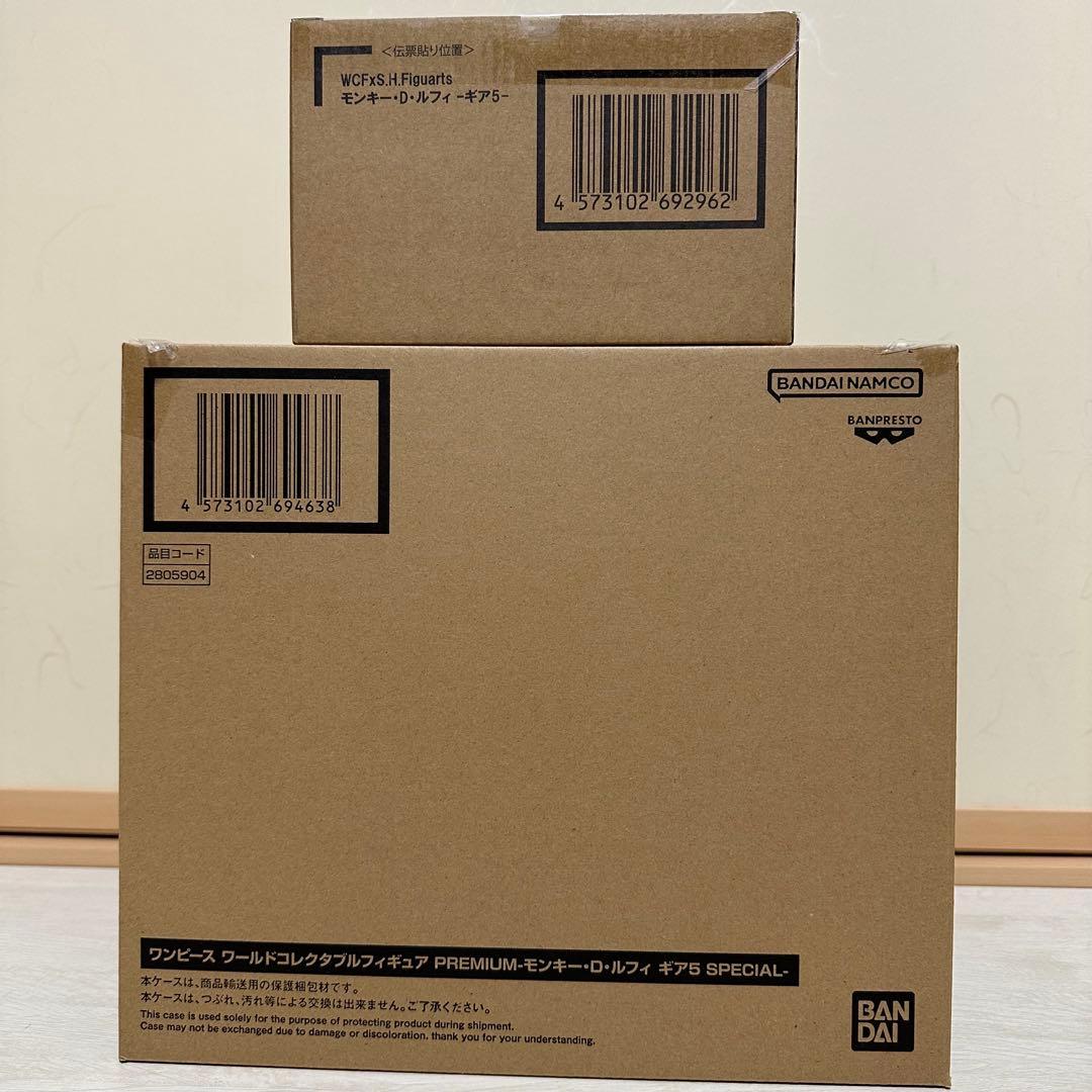 ワールドコレクタブルフィギュア × S.H.Figuarts ルフィ ギア5