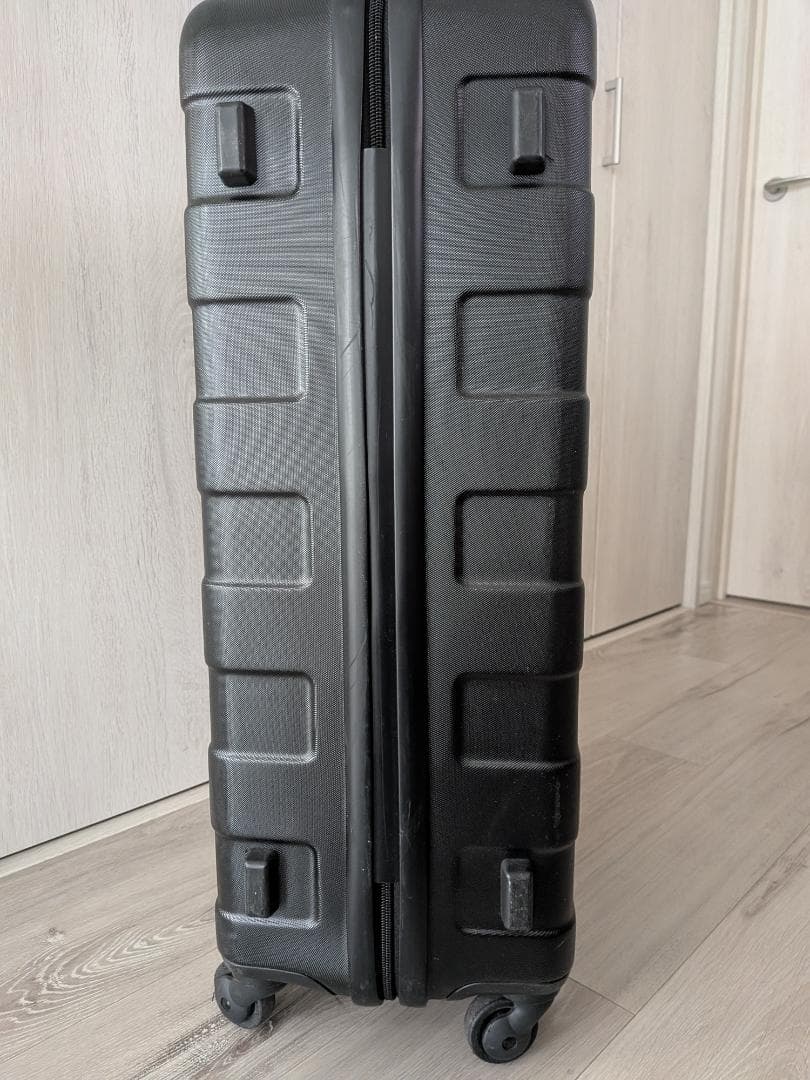 MUJI 無印良品 ストッパー付きハードキャリーケース 60L スーツケース