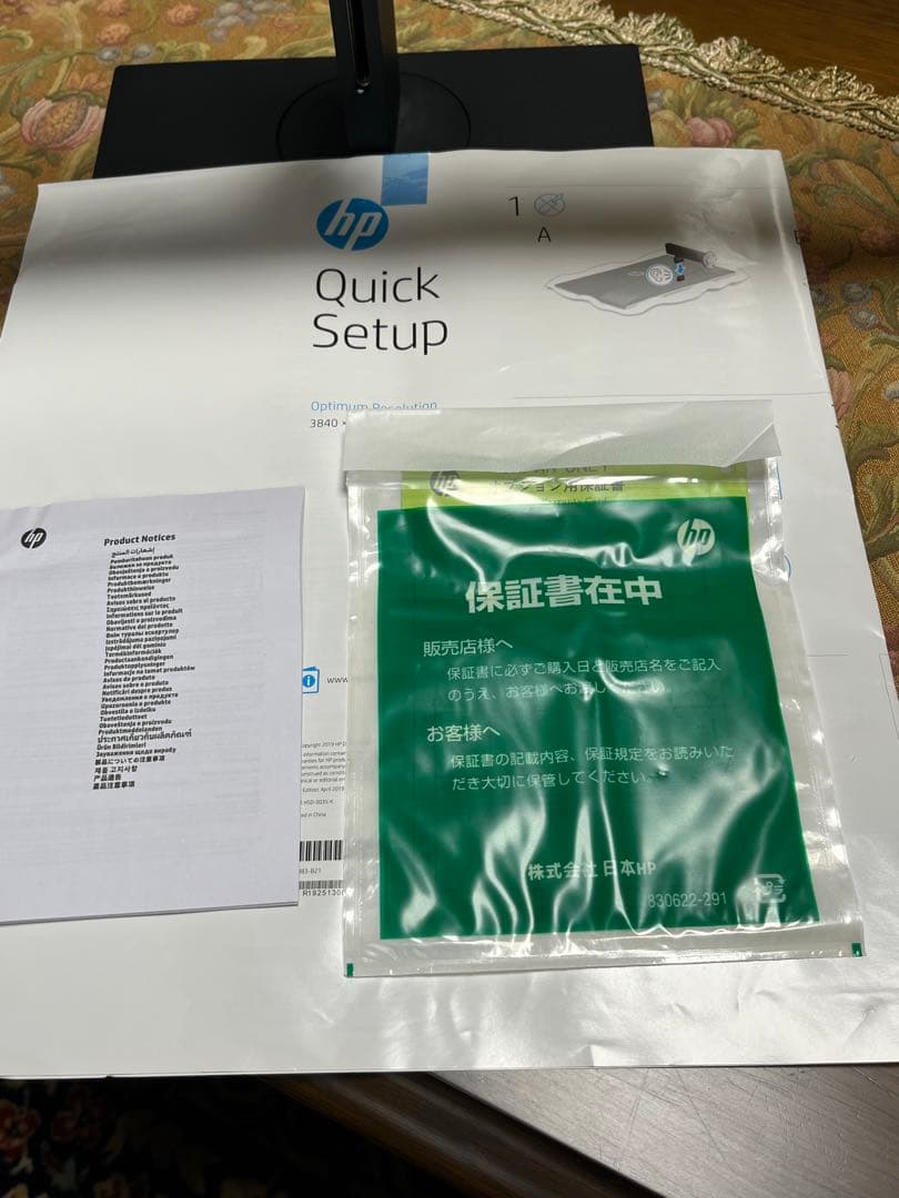 ディスプレイ・モニター本体 HP 27f 4K Display