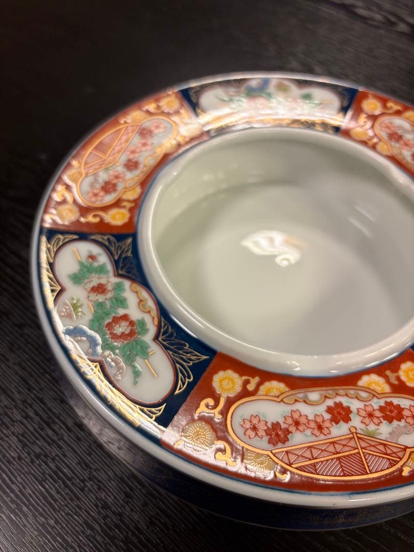 有田焼　秀峰古伊万里様式　灰皿 3セット