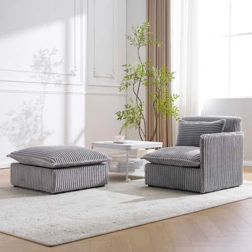 ソファー ソファーカウチ 2P 二人掛けソファ 収納付き オードマン付き ふわふ