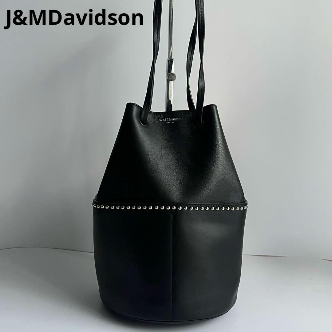 ✨未使用級✨　J&MDavidson スタッズ　DAISY トートバッグ　黒