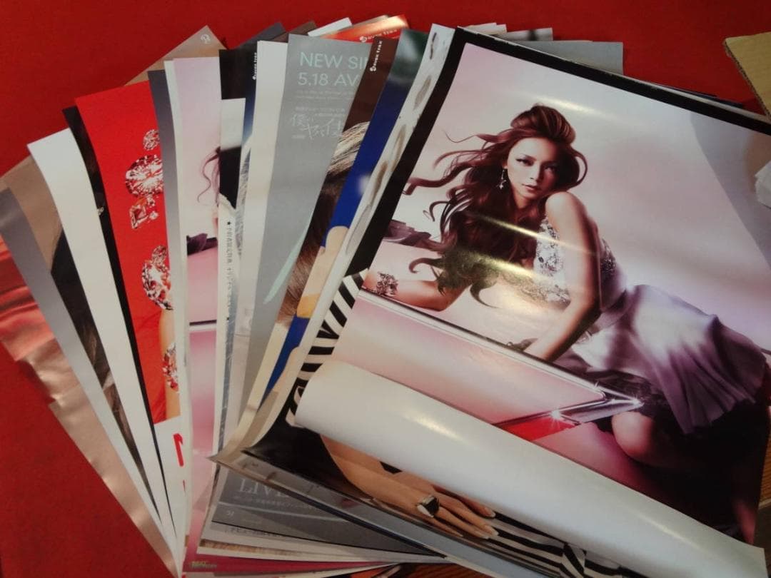 安室奈美恵ポスター60枚セット●ダブリなし●入手困難非売品ポスター
