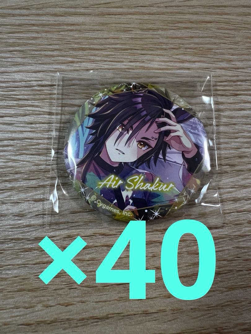 ウマ娘　canバッジ vol.6 40点　エアシャカール