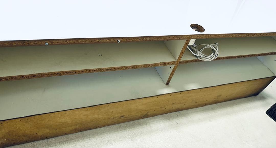 Pamouna テレビボード 140cm幅　パールホワイト