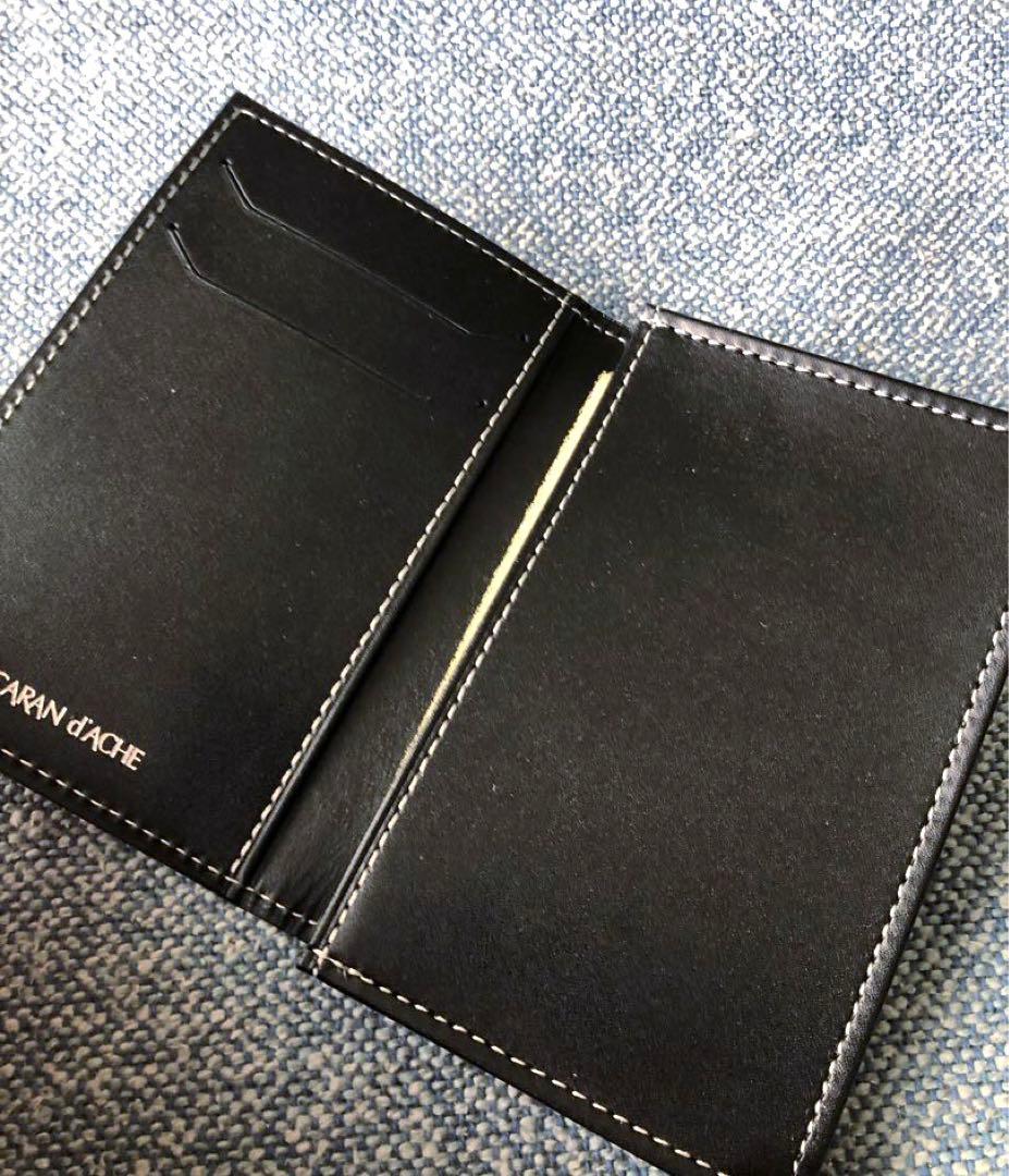 Caran d'Ache カランダッシュ エクリドール シェブロン 名刺入れ
