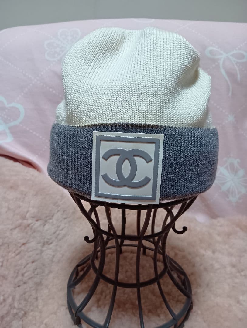 年末年始セール✨ ✨✨CHANEL リバーシブル ニットビーニー