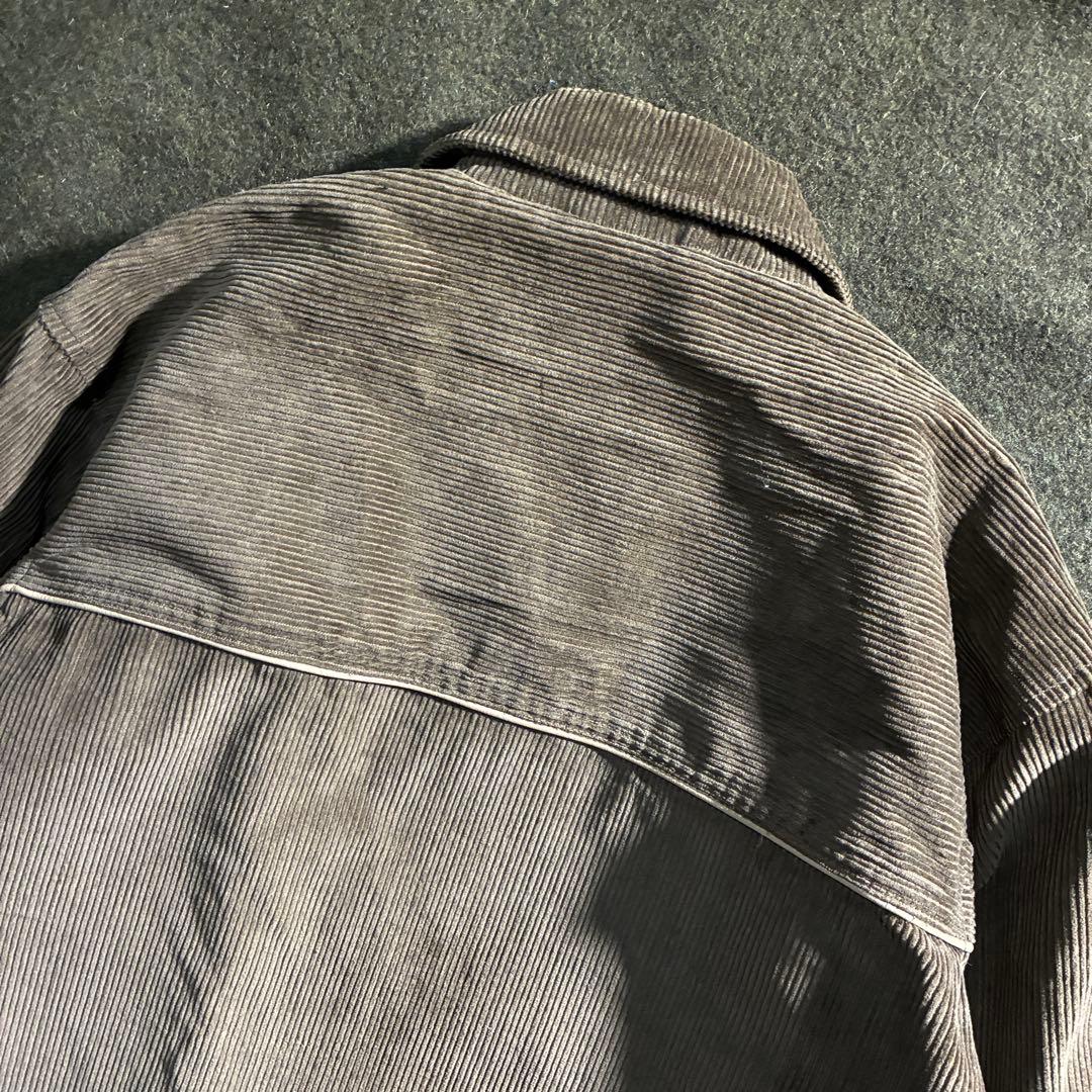 90s BOARDER PATROL コーデュロイ　ジップジャケット　L