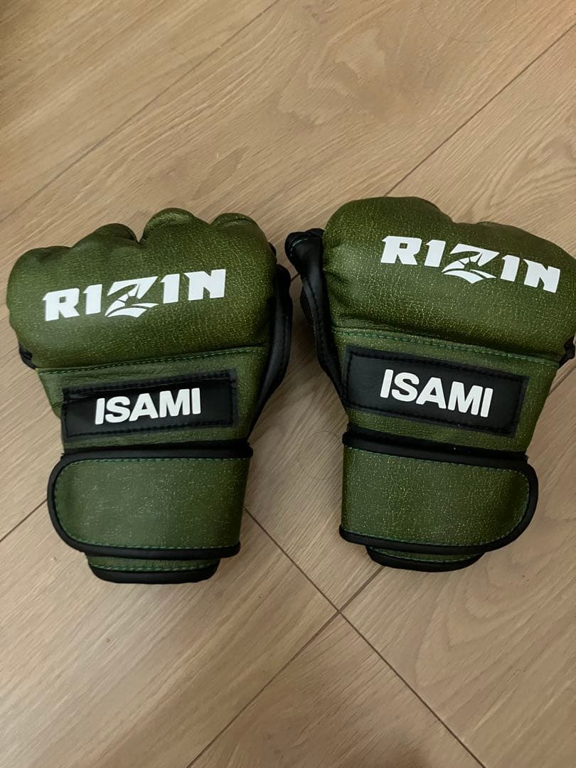 RIZIN ISAMI オープンフィンガーグローブ Lサイズ