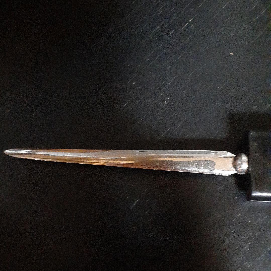 激レア　スイス時計　パーツ封入　ペーパーナイフ　中古品