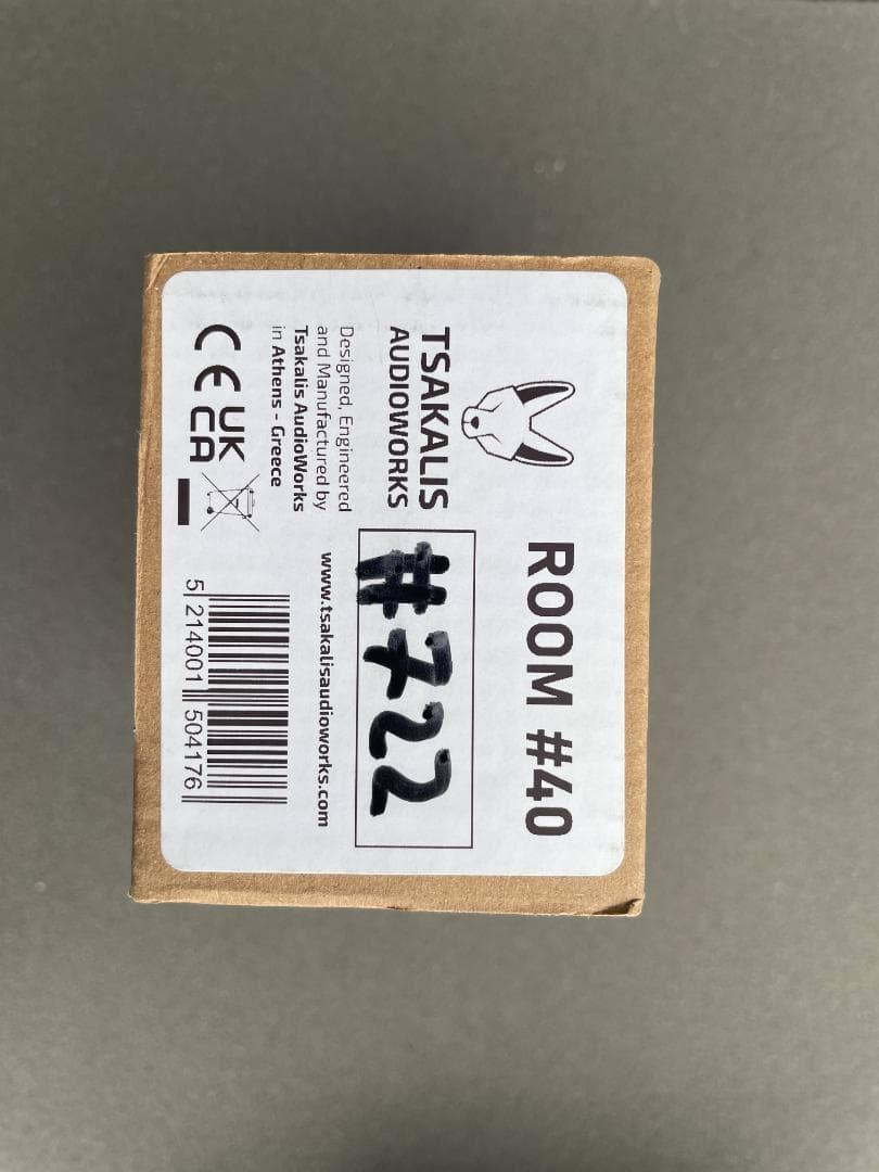 ギター Tsakalis AudioWorks ROOM #40 Marshall