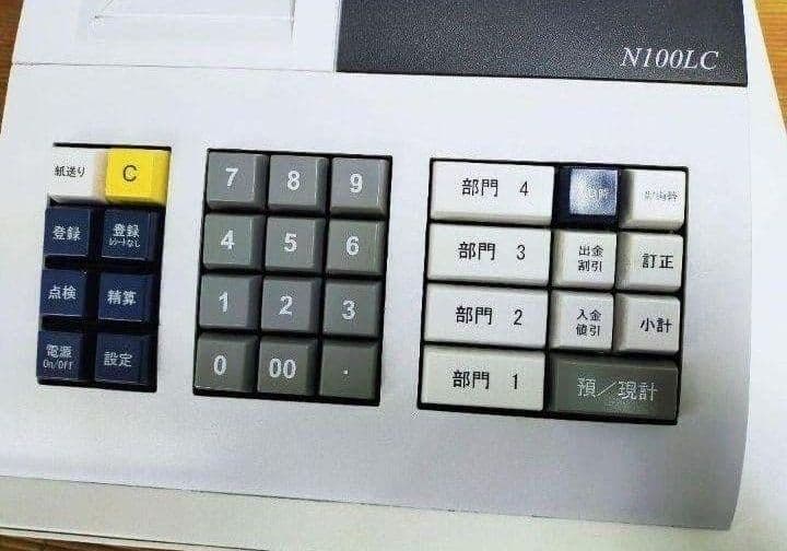 クローバーレジスター　N100LC　簡単便利特殊　送料込　100740