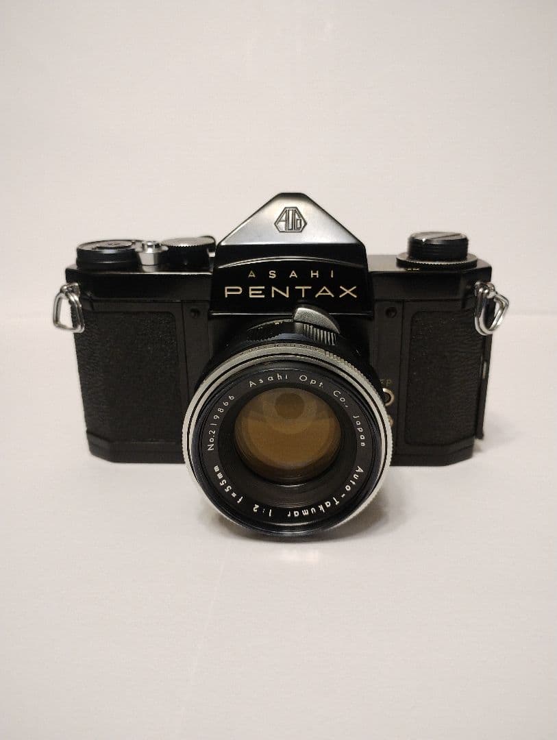 美品　アサヒペンタックス S2 ブラック オートタクマー55ミリF2 付