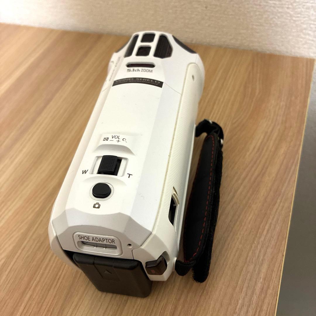 【動作良好】Panasonic 4Kビデオカメラ HC-VX980M ホワイト