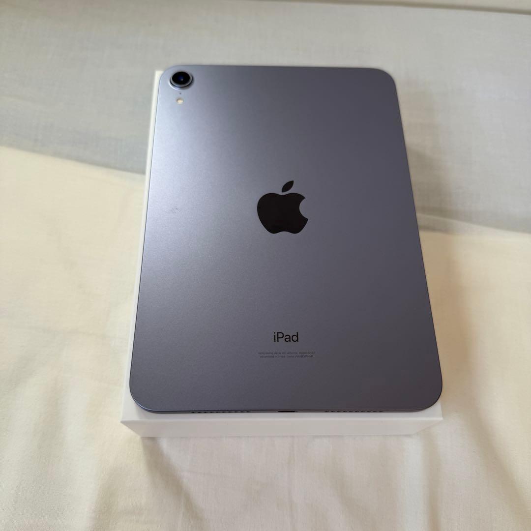【残量100%】 iPad mini6 256GBパープル 極美品
