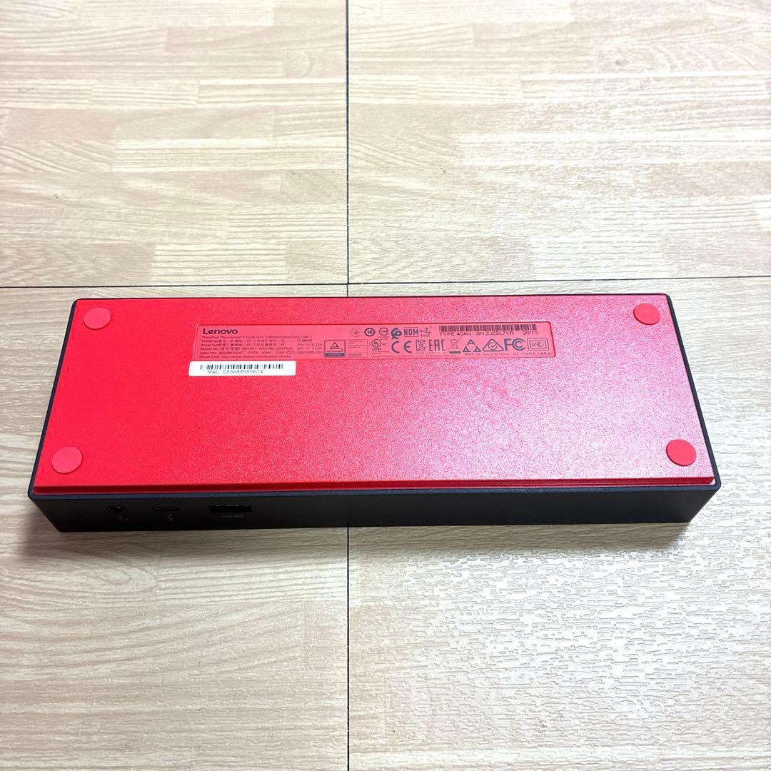 レノボThinkPad Thunderbolt 3 Dock Gen 2 #1