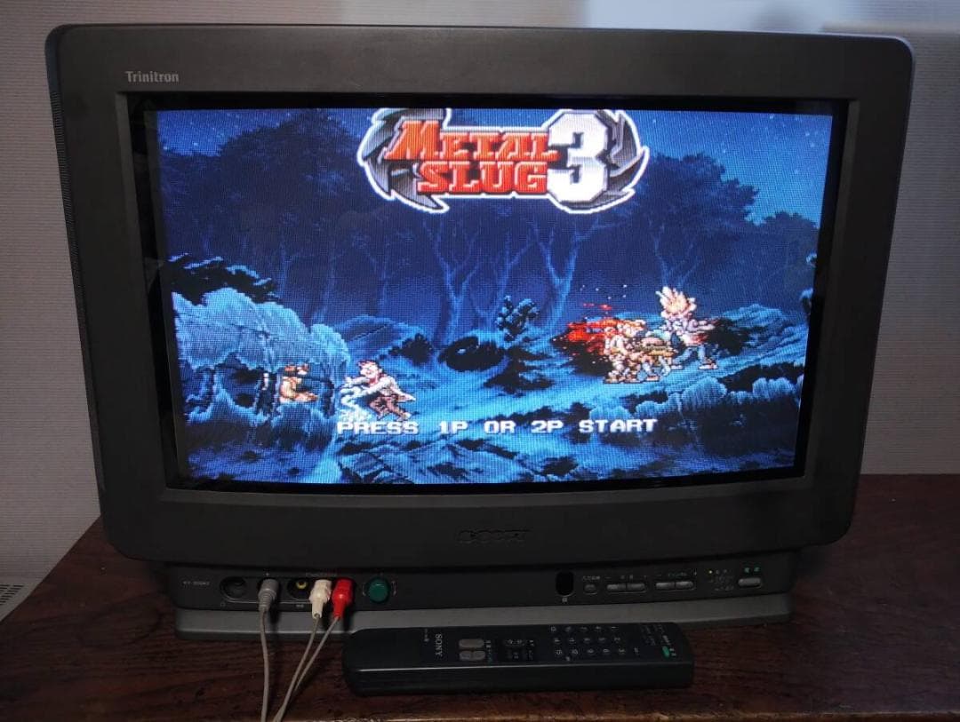 運送保険付き　SONY S端子　20型 ブラウン管テレビ KV-20SW2